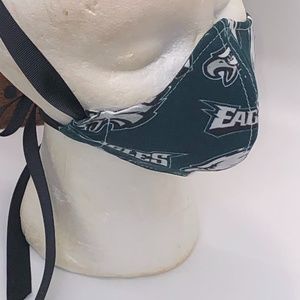 EAGLES 100% Cotton Adjustable Tie Face Mask~NEW!